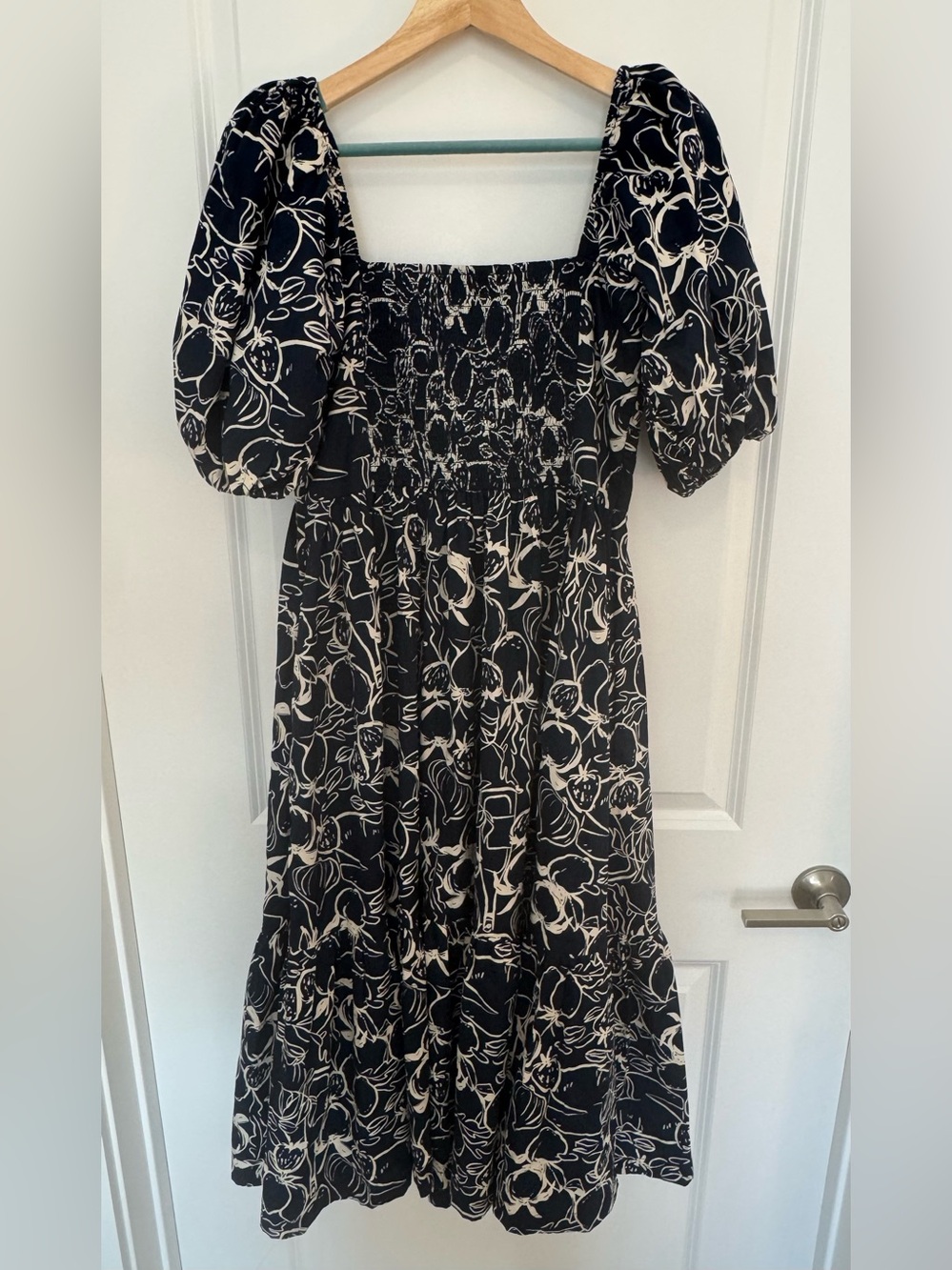 NWT Abercrombie & Fitch puff sleeve dress - Picture 4 of 6